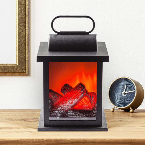 Светодиодная новогодняя фигура ЭРА ЕGNIK - 24 камин 2 LED Б0051946, купить в Минске по самой низкой цене