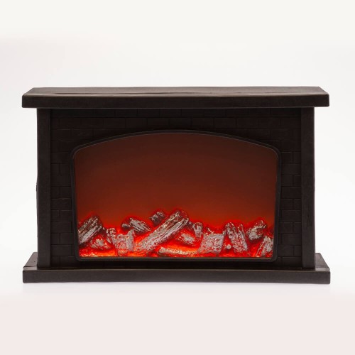 Светодиодная новогодняя фигура ЭРА ЕGNIK - 06 камин 14 LED Б0051947, купить в Минске по самой низкой цене