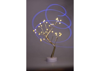 Светодиодная новогодняя фигура ЭРА ЕGNID-36W жемчужное дерево 36 LED Б0051949