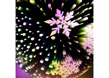 Светодиодная новогодняя фигура ЭРА ENGDS-15 снежинки 6 LED Б0051951