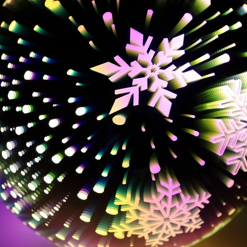 Светодиодная новогодняя фигура ЭРА ENGDS-15 снежинки 6 LED Б0051951, купить в Минске по самой низкой цене