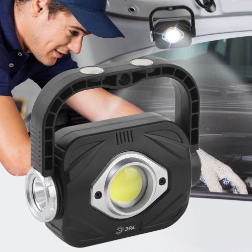 Фонарь-прожектор светодиодный ЭРА Альфа от батареек 400 лм PB-701 Б0052316, купить в Минске по самой низкой цене