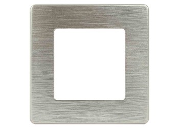 Рамка 1-постовая ЭРА 12 сатин шампань 12-5101-04 Б0052502