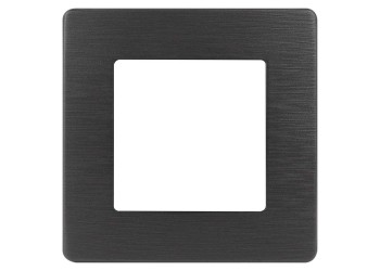 Рамка 1-постовая ЭРА 12 сатин графит 12-5101-12 Б0052505