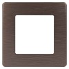 Рамка 1-постовая ЭРА 12 сатин бронза 12-5101-13 Б0052506, купить в Минске по самой низкой цене