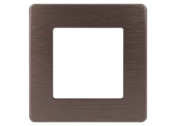 Рамка 1-постовая ЭРА 12 сатин бронза 12-5101-13 Б0052506