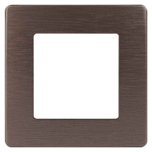 Рамка 1-постовая ЭРА 12 сатин бронза 12-5101-13 Б0052506, купить в Минске по самой низкой цене