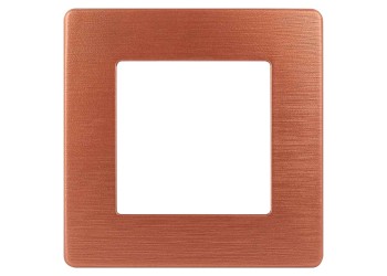 Рамка 1-постовая ЭРА 12 сатин медь 12-5101-14 Б0052507