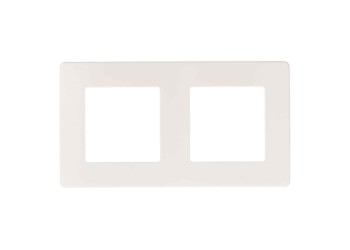Рамка 2-постовая ЭРА 12 сатин белый 12-5102-01 Б0052509