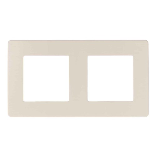 Рамка 2-постовая ЭРА 12 сатин слоновая кость 12-5102-02 Б0052510, купить в Минске по самой низкой цене