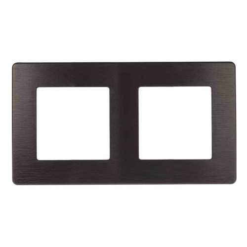 Рамка 2-постовая ЭРА 12 сатин антрацит 12-5102-05 Б0052513, купить в Минске по самой низкой цене
