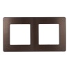Рамка 2-постовая ЭРА 12 сатин бронза 12-5102-13 Б0052516, купить в Минске по самой низкой цене