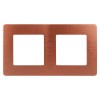 Рамка 2-постовая ЭРА 12 сатин медь 12-5102-14 Б0052517, купить в Минске по самой низкой цене