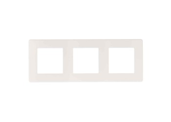 Рамка 3-постовая ЭРА 12 сатин белый 12-5103-01 Б0052519