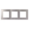 Рамка 3-постовая ЭРА 12 сатин алюминий 12-5103-03 Б0052521, купить в Минске по самой низкой цене