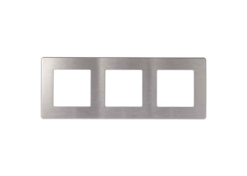 Рамка 3-постовая ЭРА 12 сатин алюминий 12-5103-03 Б0052521