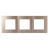 Рамка 3-постовая ЭРА 12 сатин шампань 12-5103-04 Б0052522, купить в Минске по самой низкой цене