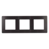 Рамка 3-постовая ЭРА 12 сатин антрацит 12-5103-05 Б0052523, купить в Минске по самой низкой цене