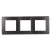 Рамка 3-постовая ЭРА 12 сатин графит 12-5103-12 Б0052525, купить в Минске по самой низкой цене