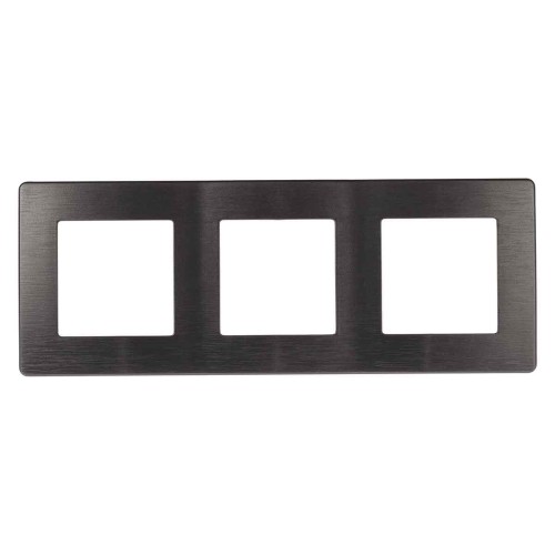 Рамка 3-постовая ЭРА 12 сатин графит 12-5103-12 Б0052525, купить в Минске по самой низкой цене