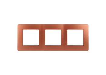 Рамка 3-постовая ЭРА 12 сатин медь 12-5103-14 Б0052527