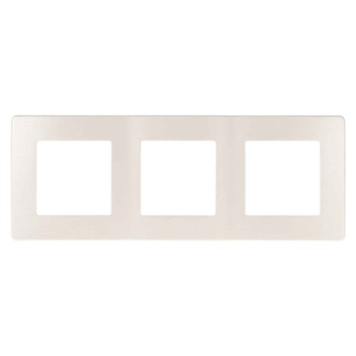 Рамка 3-постовая ЭРА 12 сатин перламутр 12-5103-15 Б0052528, купить в Минске по самой низкой цене
