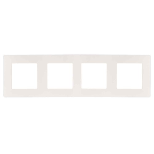 Рамка 4-постовая ЭРА 12 сатин белый 12-5104-01 Б0052529, купить в Минске по самой низкой цене