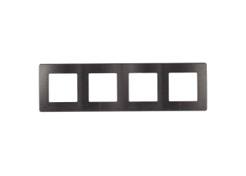 Рамка 4-постовая ЭРА 12 сатин графит 12-5104-12 Б0052535