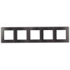 Рамка 5-постовая ЭРА 12 сатин графит 12-5105-12 Б0052545, купить в Минске по самой низкой цене