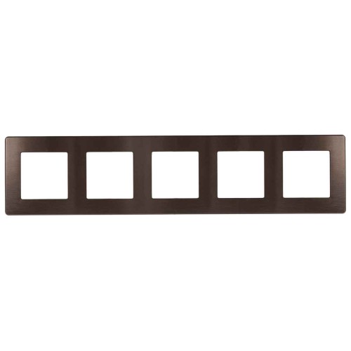 Рамка 5-постовая ЭРА 12 сатин бронза 12-5105-13 Б0052546, купить в Минске по самой низкой цене