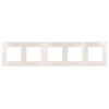 Рамка 5-постовая ЭРА 12 сатин перламутр 12-5105-15 Б0052548, купить в Минске по самой низкой цене