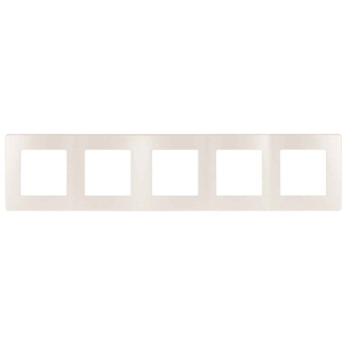 Рамка 5-постовая ЭРА 12 сатин перламутр 12-5105-15 Б0052548, купить в Минске по самой низкой цене