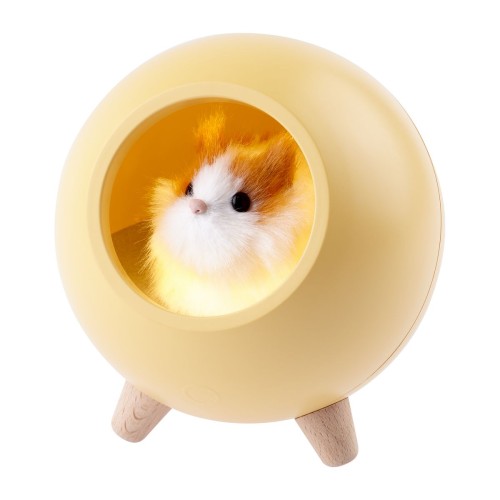 Светильник-ночник ЭРА Хомяк желтый NLED-468-1W-Y Б0052815, купить в Минске по самой низкой цене