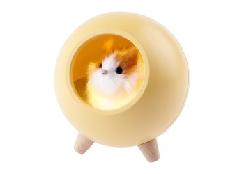 Светильник-ночник ЭРА Хомяк желтый NLED-468-1W-Y Б0052815