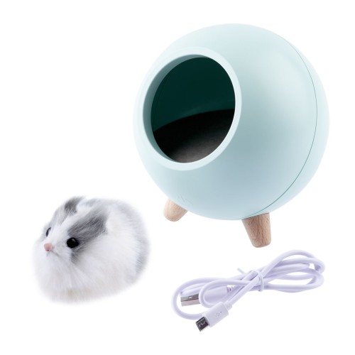 Светильник-ночник ЭРА Хомяк зеленый NLED-468-1W-GR Б0052817, купить в Минске по самой низкой цене