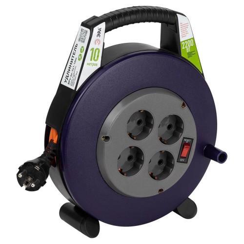 Удлинитель силовой ЭРА 4гн 10м с/з BPx-4e-3x1-10m Б0052927, купить в Минске по самой низкой цене