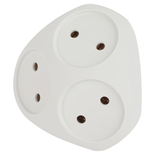 Сетевой разветвитель ЭРА SPx-3-W Б0053481, купить в Минске по самой низкой цене