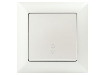 Переключатель одноклавишный ЭРА Intro Solo 10A 250V перламутровый 4-103-06 Б0053582