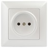Розетка ЭРА Intro Solo 2P 16A 250V перламутровый 4-201-06 Б0053646, купить в Минске по самой низкой цене