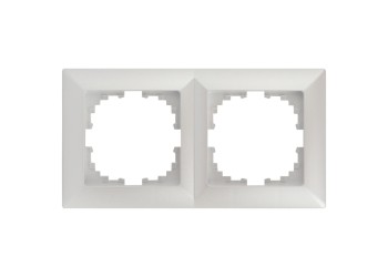 Рамка 2-постовая ЭРА Intro Solo перламутровый 4-502-06 Б0053995