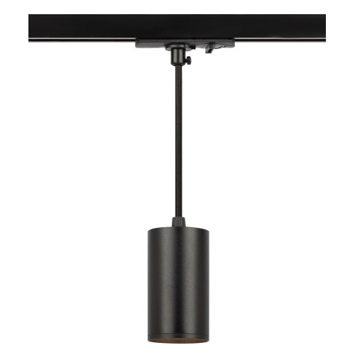 Подвесной трековый светильник ЭРА TR45 - GU10 S BK черный Б0054182, купить в Минске по самой низкой цене
