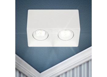 Накладной светильник ЭРА OL24-2 WH Б0054382