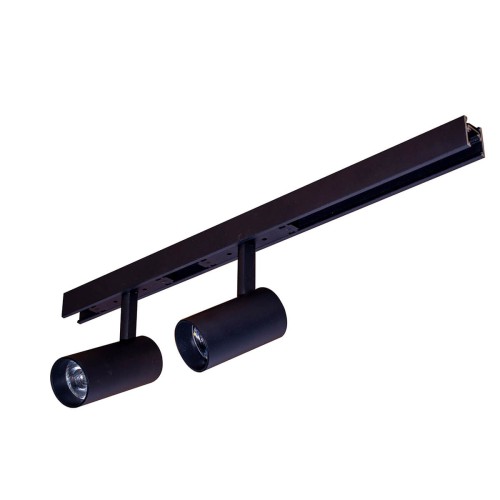 Магнитный трековый светильник ЭРА TRM20-6-7W4K-B для системы NOVA черный Б0054823, купить в Минске по самой низкой цене
