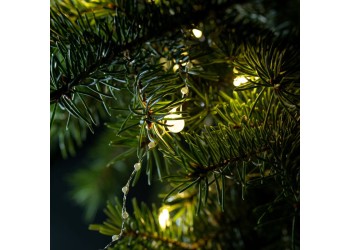 Светодиодная гирлянда ЭРА нить Жемчуг от батареек постоянный теплый белый ЕGNIG - ZH Б0055992