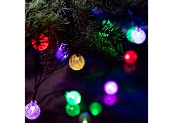 Светодиодная гирлянда ЭРА шарики 220V мультиколор ENIN - 25BG Б0055997