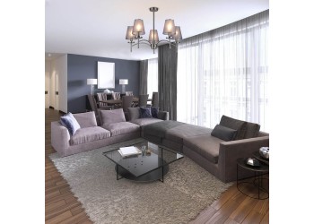 Подвесная люстра Escada Faith 694/5PL Nickel