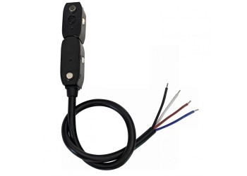 Ввод питания для радиусного шинопровода iLedex Technical Vision POWER INN 4822-R-BK