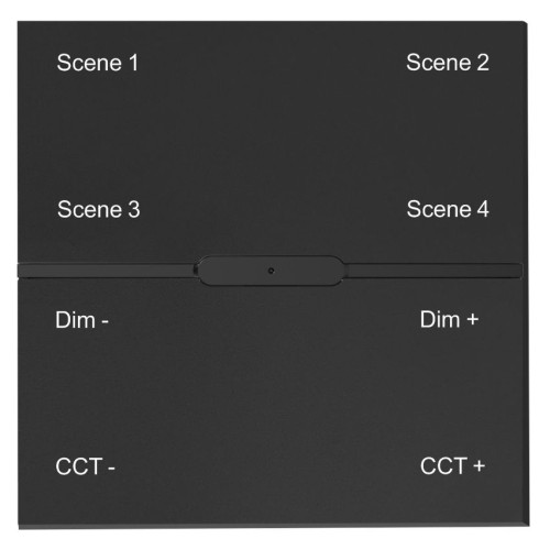 Беспроводная смарт панель-выключатель ДУ iLedex Technical Vision SP 48V-4-BK, купить в Минске по самой низкой цене