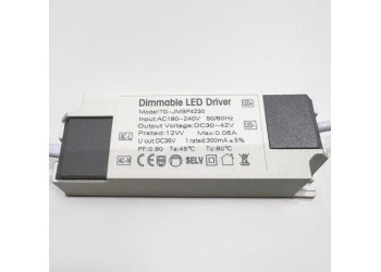 Драйвер Italline 30-42V 12W IP20 0,06A IT06-6017 DR dim