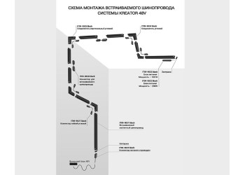 Блок питания Italline Kreator IT09-9022 black